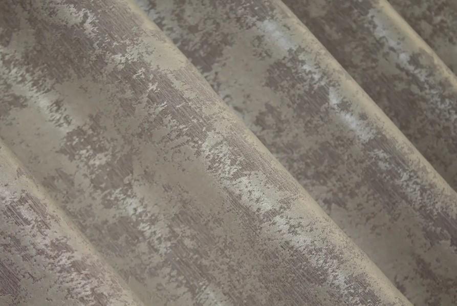 Комплект штор на люверсах SULTAN YL жаккард 1,5х2,5 м 2 шт. Серо-бежевый (1206ш) - фото 7