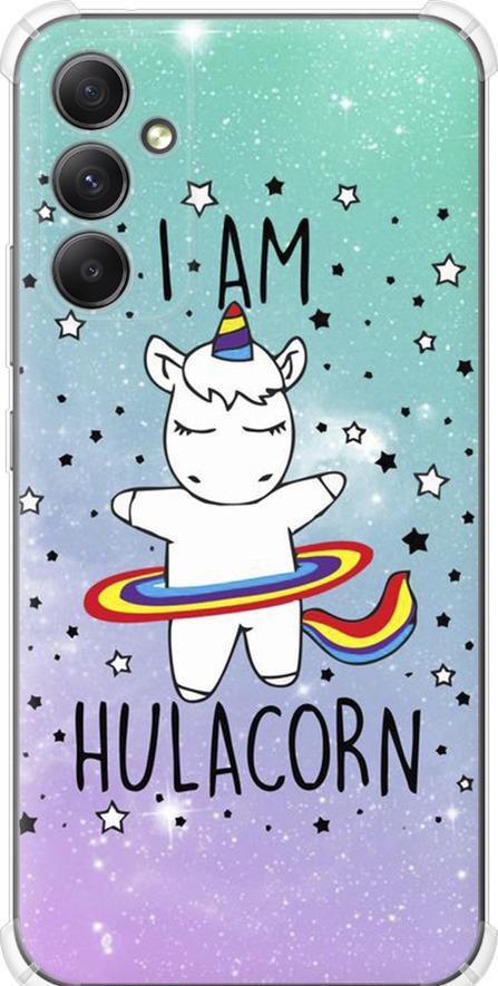 Чехол на Samsung Galaxy A34 A346E I'm hulacorn (3976sp-2936-42517)