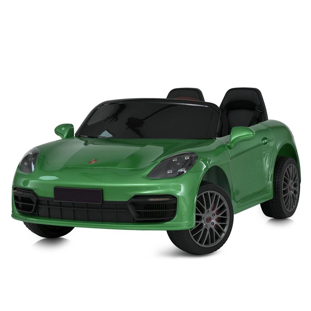 Детский двухместный электромобиль Bambi Porsche M 5826EBLRS Зеленый (744478118)