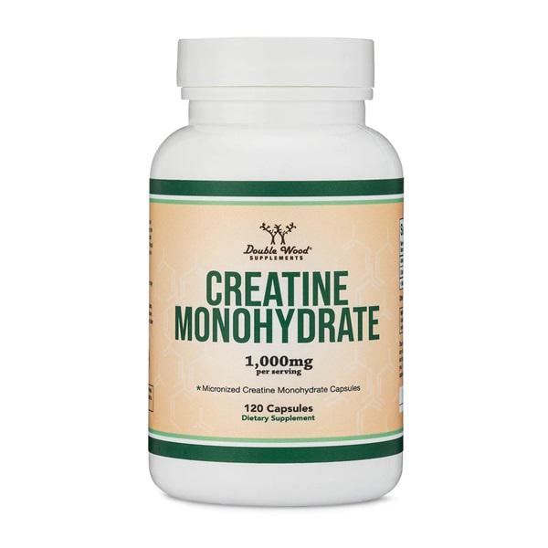 Креатин моногідрат Double Wood Creatine Monohydrate 500мг 120 капс. (000022039)