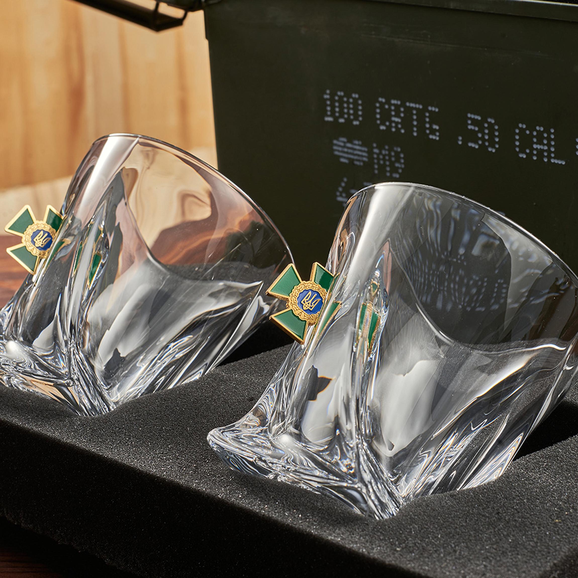 Набор VSKLO БК маленькие хрустальные стаканы ДПСУ (28919120) - фото 6 Набор VSKLO БК маленькие хрустальные стаканы ДПСУ (28919120) - фото 6