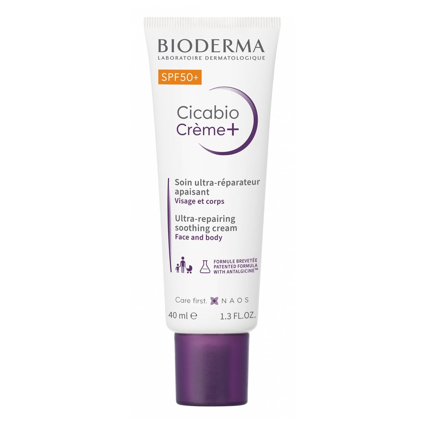 Крем солнцезащитный BIODERMA Cicabio Soothing Repairing Care SPF50+ 40 мл (2546763191)