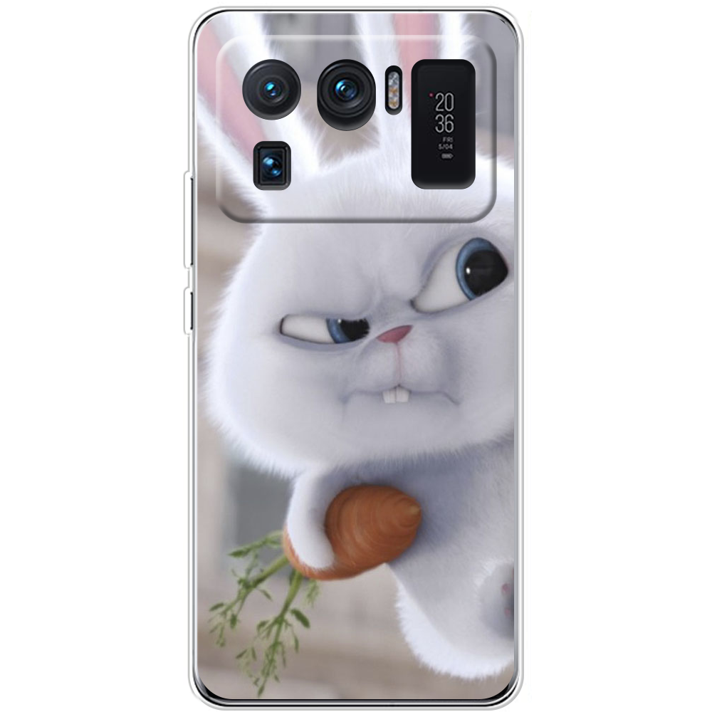 Чехол BoxFace Xiaomi Mi 11 Ultra Rabbit Snowball Прозрачный силикон (44424-up1116-44424)