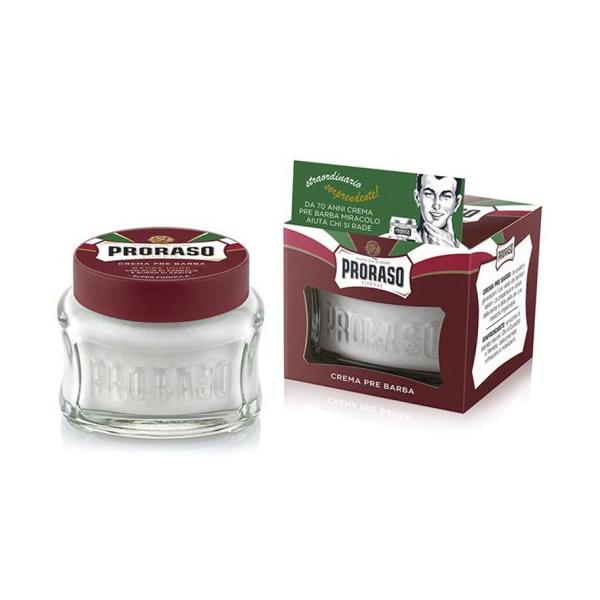 Крем до бритья Proraso Preshaving cream с маслом ши для жесткой щетины 100 мл - фото 1