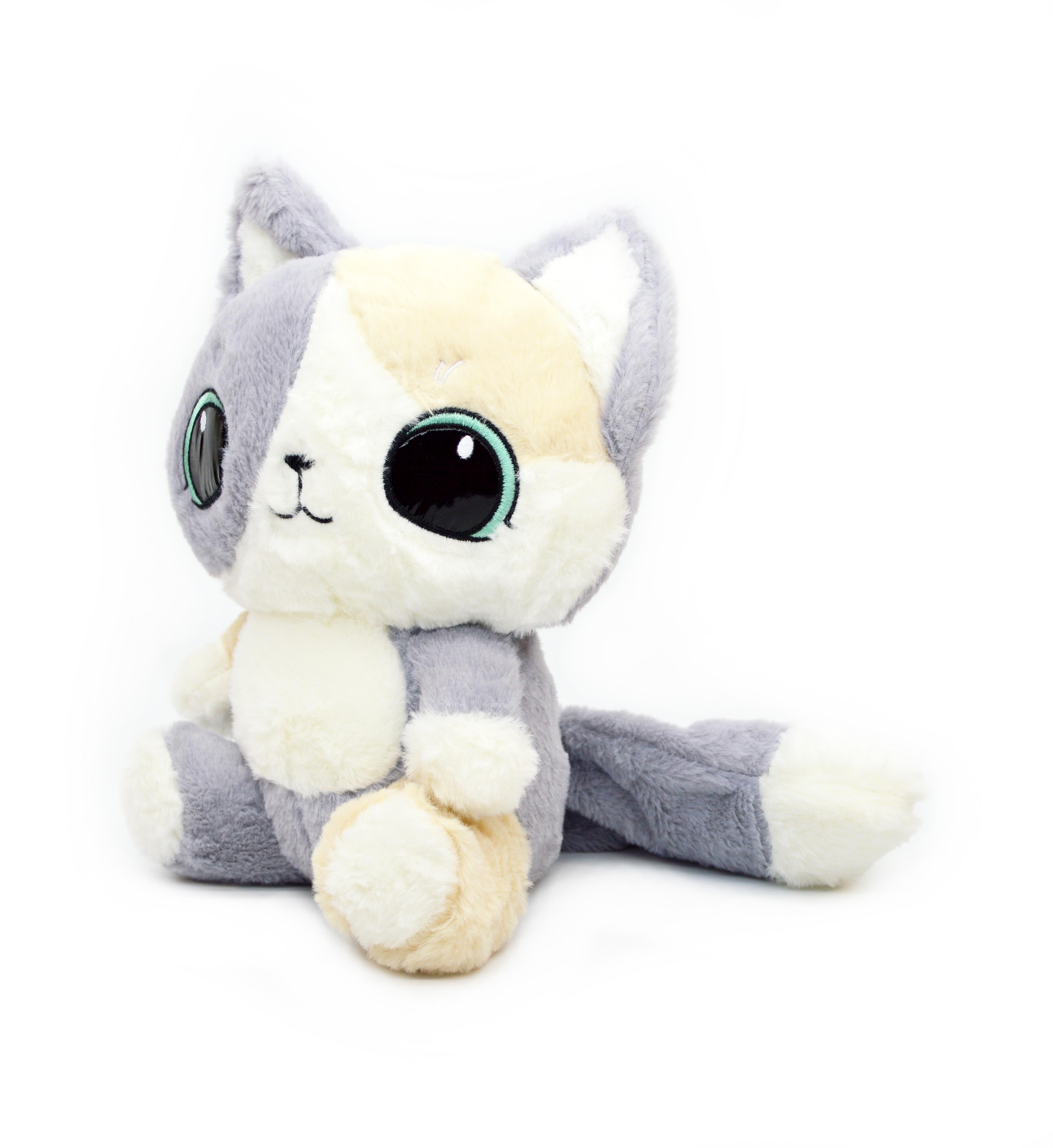 М'яка іграшка Котик 18318 28 см - фото 2 М'яка іграшка Котик 18318 28 см - фото 2