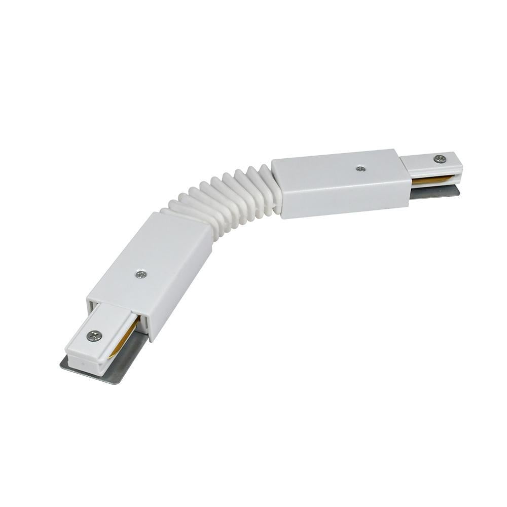 Конектор гнучкий Prolum для трекової системи М27 Білий (29505857)