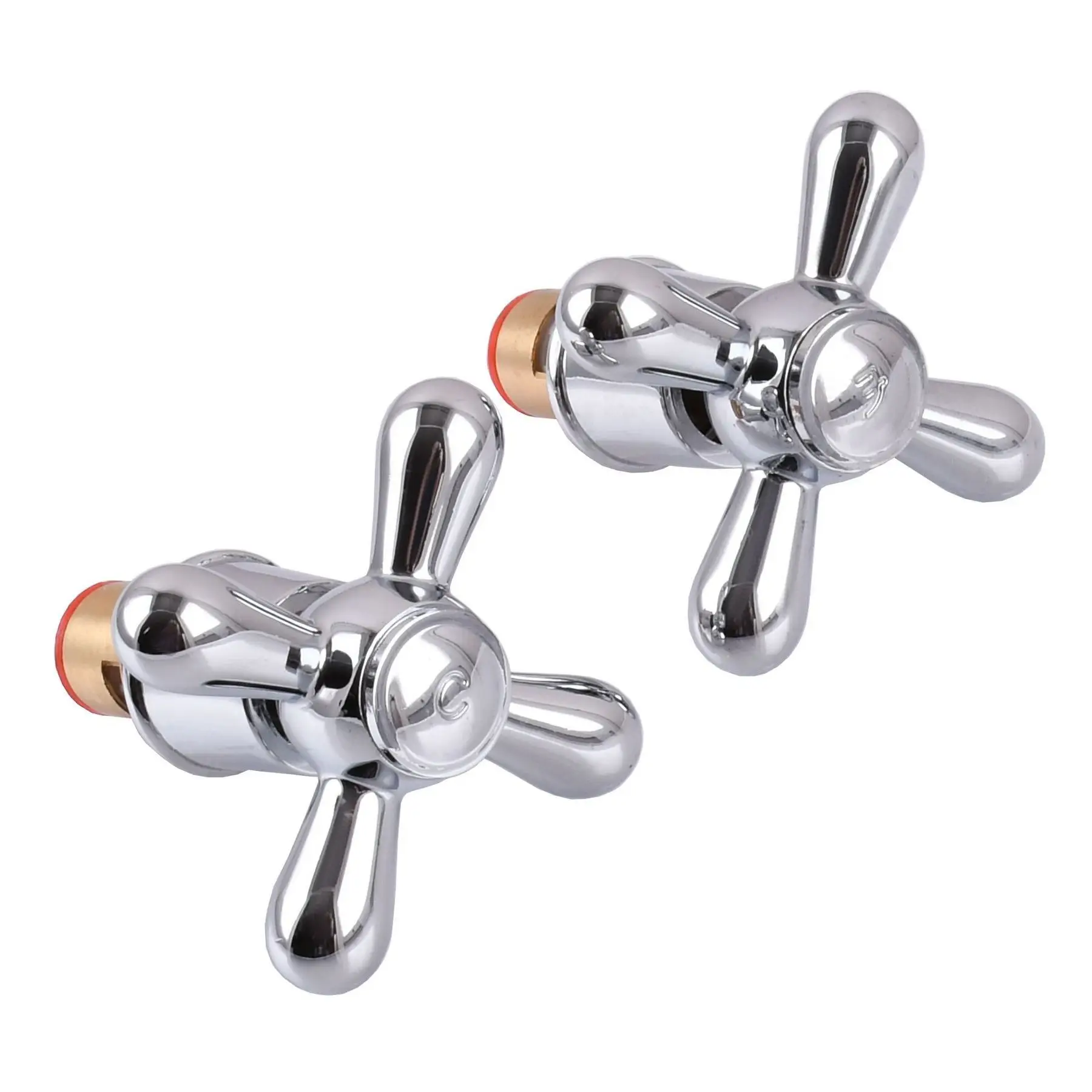 Комплкт рукояток з кран-буксою Globus Lux SHARM GBC-02S-CER 2 шт. (GSR-000006154) Комплкт рукояток з кран-буксою Globus Lux SHARM GBC-02S-CER 2 шт. (GSR-000006154)