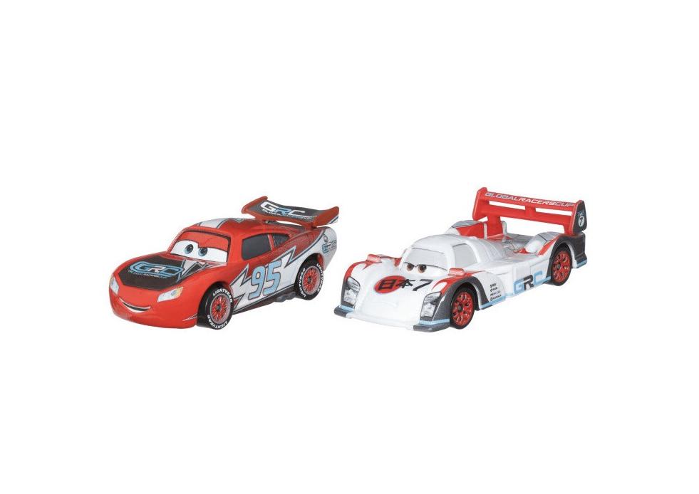 Набор машинок Mattel Cars Rayo Mcqueen Shu Todoroki Htx12 (21094739) - фото 2