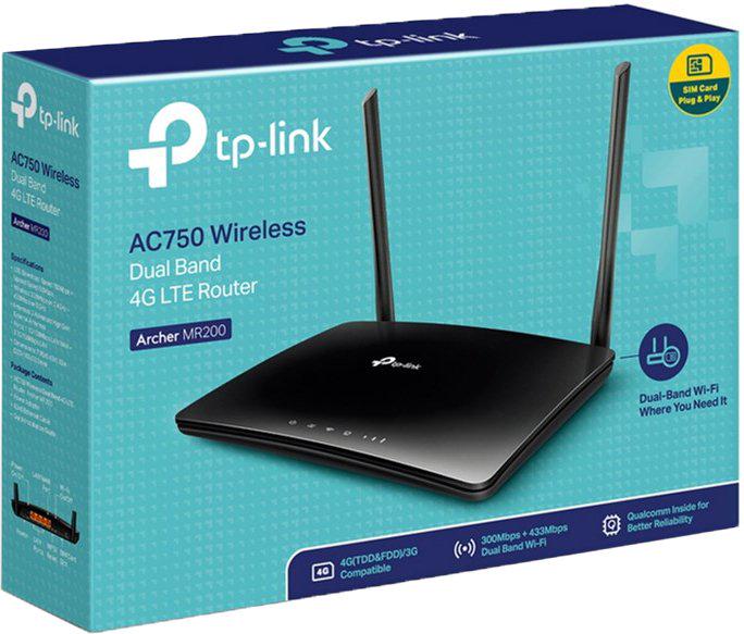 Маршрутизатор TP-Link Archer MR200 (42794) - фото 4 Маршрутизатор TP-Link Archer MR200 (42794) - фото 4
