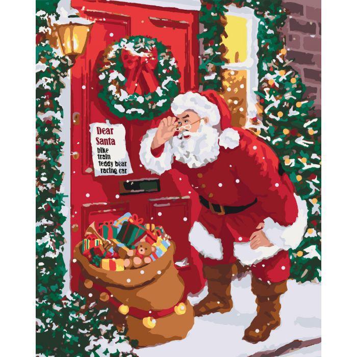 Картина по номерам Идейка Новогодняя ночь 40x50 см (skl-КНО4520)