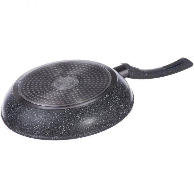 Набор cковородок A-PLUS ART-1741 20/24/28 см мраморное покрытие - фото 3 Набор cковородок A-PLUS ART-1741 20/24/28 см мраморное покрытие - фото 3