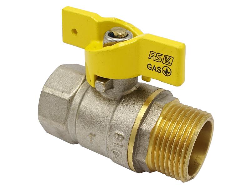 Кран шаровой RSk СW 617 1" ВЗ бабочка Желтый (RS-RS-kGV18-018) Кран шаровой RSk СW 617 1" ВЗ бабочка Желтый (RS-RS-kGV18-018)