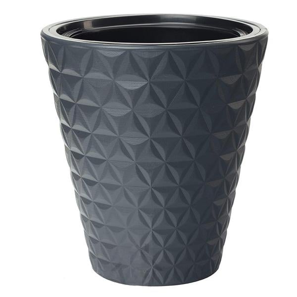 Горшок для цветов Form-Plastic Diamant-40 Антрацит (2920-014)