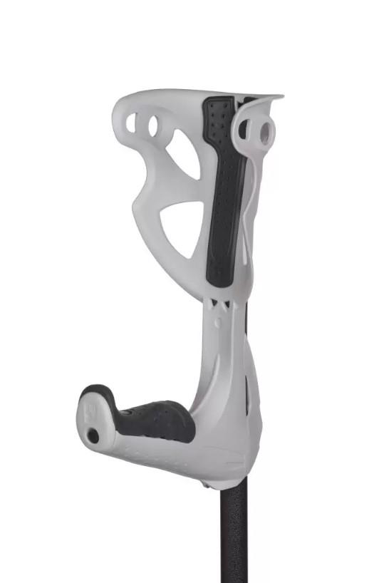 Милиця підлокітна FDI Opti Comfort Premium з м'якою ручкою Білий - фото 2