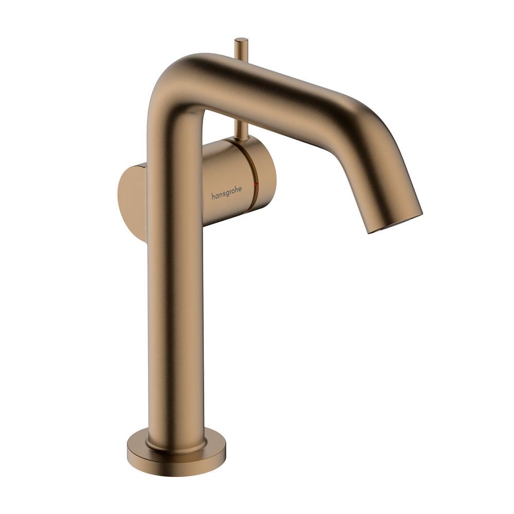 Смеситель Hansgrohe Tecturis S 150 Fine CoolStart для умывальника Brushed Bronze (LM-73340140)