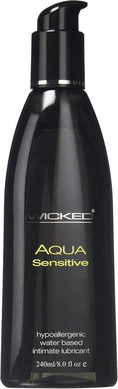 Лубрикант на водной основе WICKED AQUA SENSITIVE гипоаллергенный без глицерина 240 мл (2179348397)