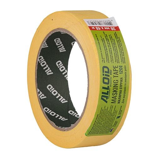 Лента малярная Alloid 30 мм х 40 м/120 мкм (MT-1203040)