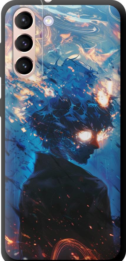 Чехол на Samsung Galaxy S21 Сатору Годжо (6129b-2114-42517) Чехол на Samsung Galaxy S21 Сатору Годжо (6129b-2114-42517)