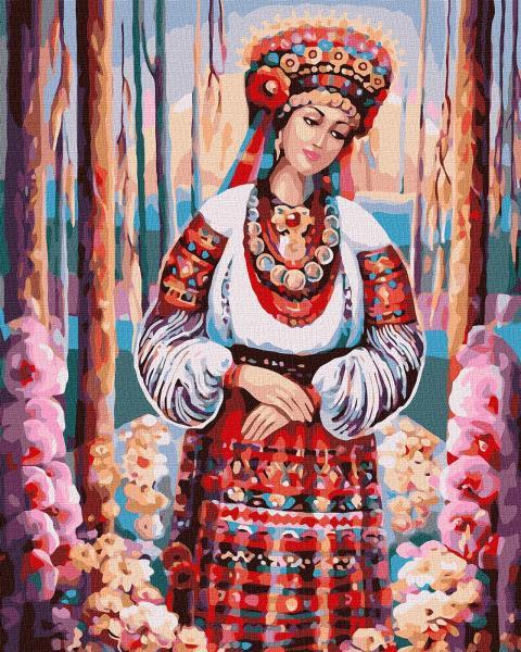 Картина по номерам Идейка Золотые перезвоны 40х50 см в термопакете (КНО4920-mt)