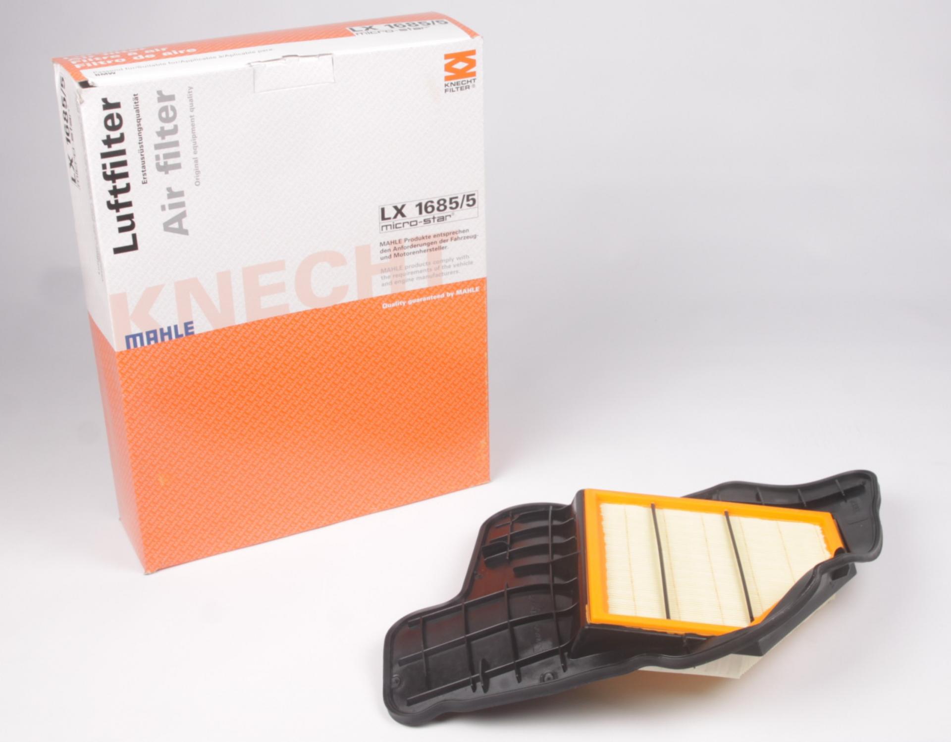 Фильтр воздушный KNECHT для R BMW X5 E70/5 F10 4,4i 09- (LX 1685/5)