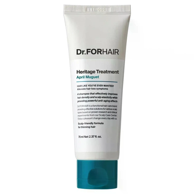 Маска-кондиционер для волос DR.FORHAIR Heritage Treatment April Muguet 70 мл. Маска-кондиционер для волос DR.FORHAIR Heritage Treatment April Muguet 70 мл.