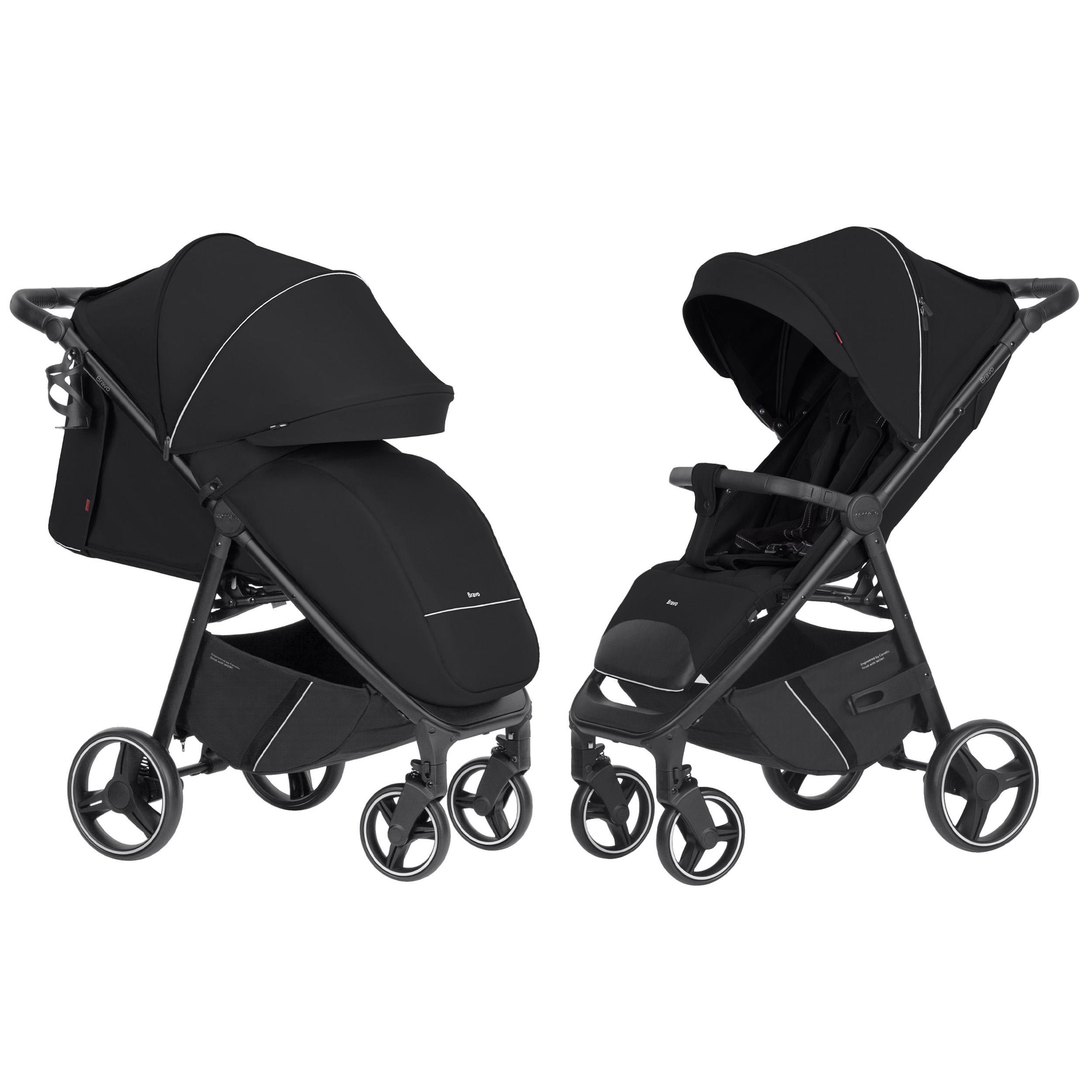 Коляска-книжка Carrello Bravo Pure Black (CRL-8512) - фото 5