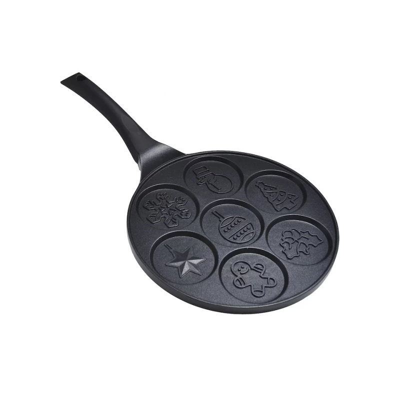 Сковородка для оладий Kamille 4210 Рождественская 26 см (2324782691)