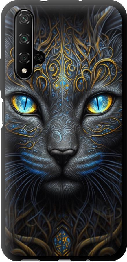 Чехол на Huawei Nova 5T Кошка (5548b-1833-42517)