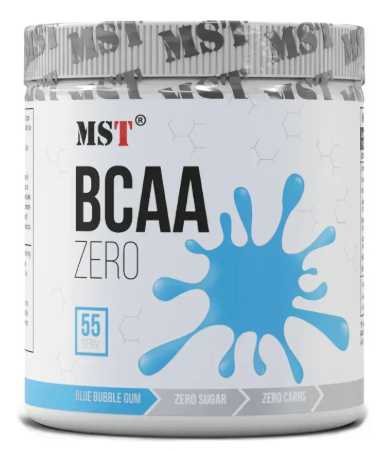 Амінокислотна добавка MST BCAA Zero Blue Bubble gum 330 г