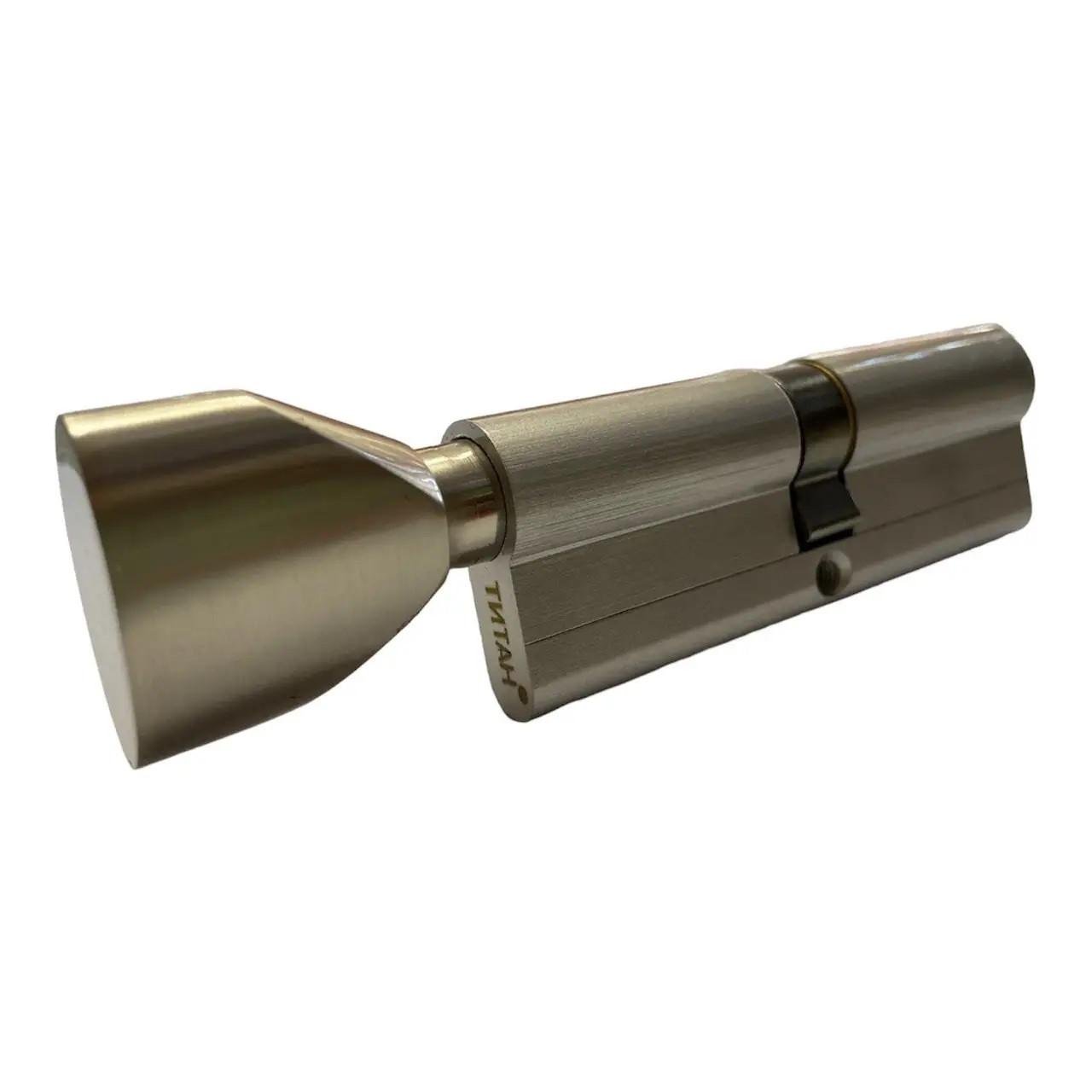 Цилиндр для замка Титан 3D серия M 80 C SN удлиненный ключ