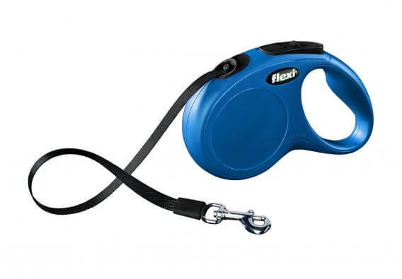 Рулетка-поводок FLEXI Classic XS 3 м до 12 кг Синий (1151264267)