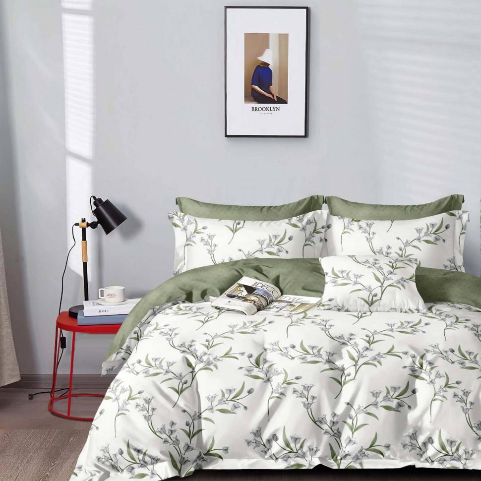 Постельное белье Viluta 24277 с простыней на резинке евро (22859)