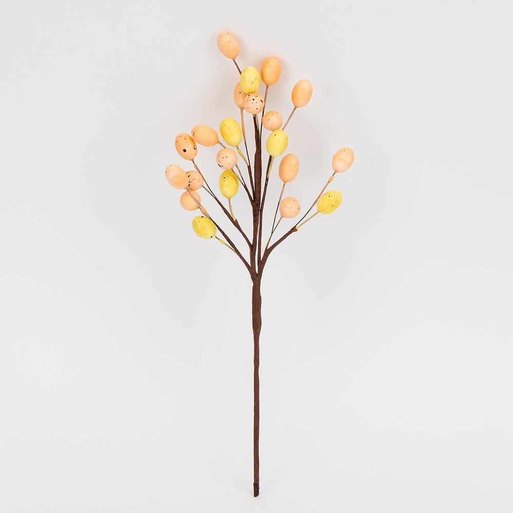 Декоративная веточка 35 см (5107-005/pink&yellow) Декоративная веточка 35 см (5107-005/pink&yellow)