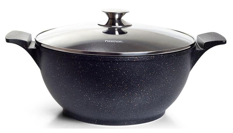 Кастрюля Fissman Grande 6,5 л с антипригарным покрытием Touch Stone Forte (FN-14320)