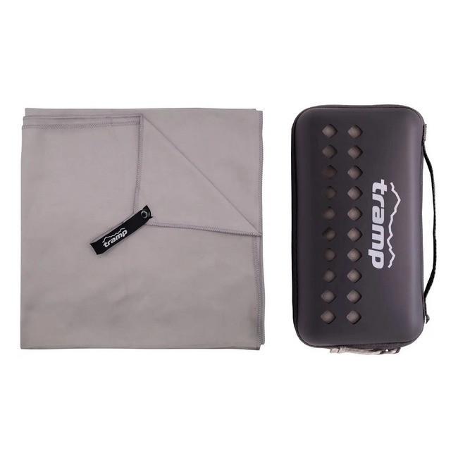 Полотенце для туризма Tramp 60х120 см Grey (iz14911)