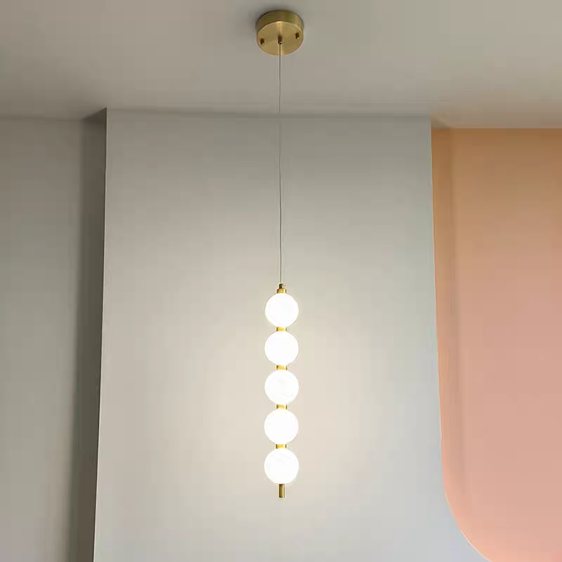 Люстра подвесная жемчужина Valeso G3871-5 Copper 12W