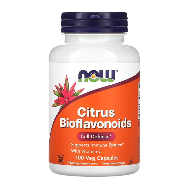 Цитрусовый биофлавоноидный комплекс NOW Citrus Bioflavonoids 100 капс. (19488-01)