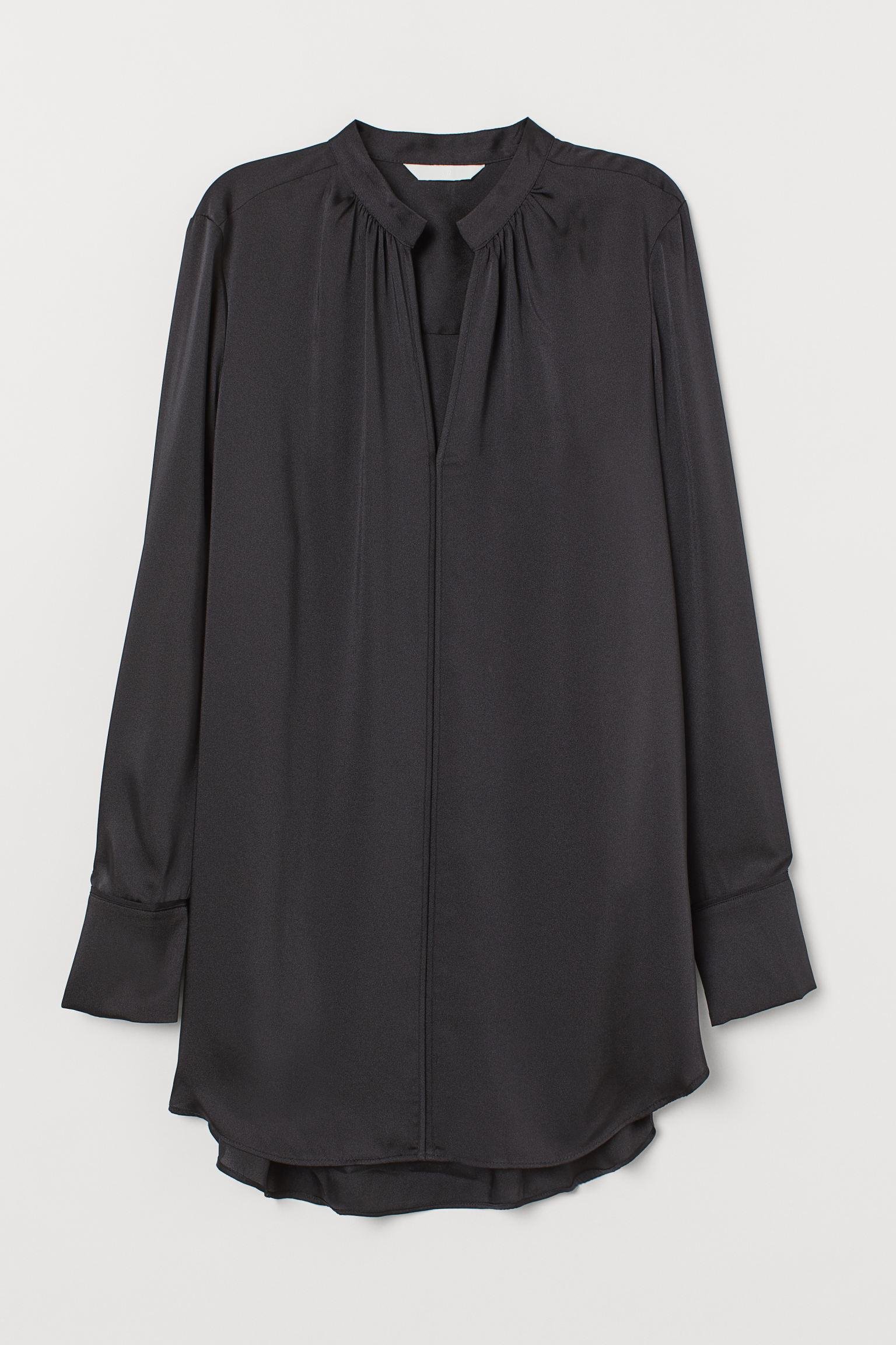 Блуза H&M р. 34 Чорний (905784467)