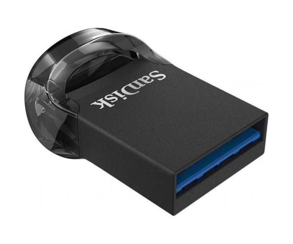 Флешка USB SanDisk Ultra Fit USB 3.1 130Mb/s 128Gb Black - фото 3 Флешка USB SanDisk Ultra Fit USB 3.1 130Mb/s 128Gb Black - фото 3
