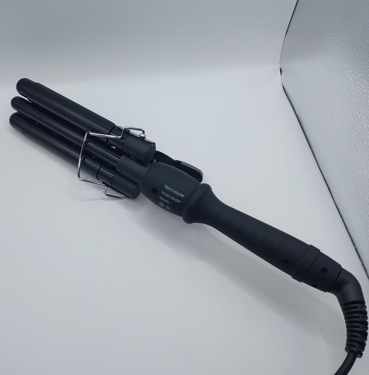 Плойка тристулка ДенІС professional титано-турмаліноваl d 19 мм (2106892599) - фото 6 Плойка тристулка ДенІС professional титано-турмаліноваl d 19 мм (2106892599) - фото 6