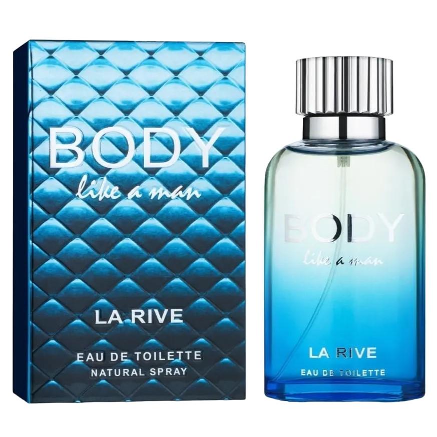 Туалетна вода для чоловіків La Rive BODY LIKE A MAN 90 мл (5906735234299)