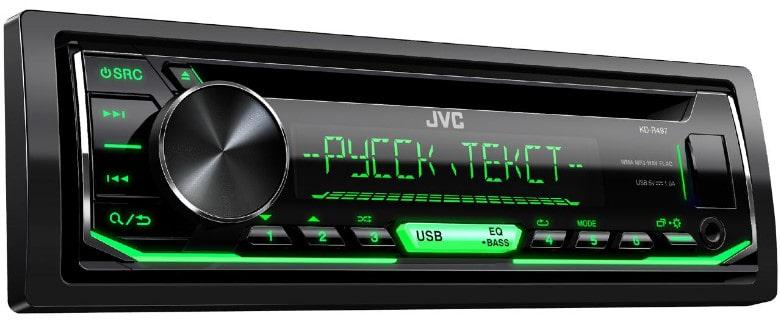 Магнитола JVC KD-R497 - фото 3