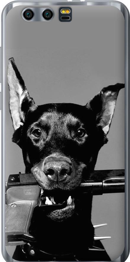 Чехол на Huawei Honor 9 Доберман (2745u-998-42517)