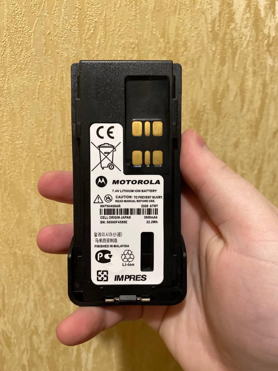 Аккумулятор для радиостанций Motorola 3000 mAh с Type-C DP4400 DP4600 DP4601 - фото 3