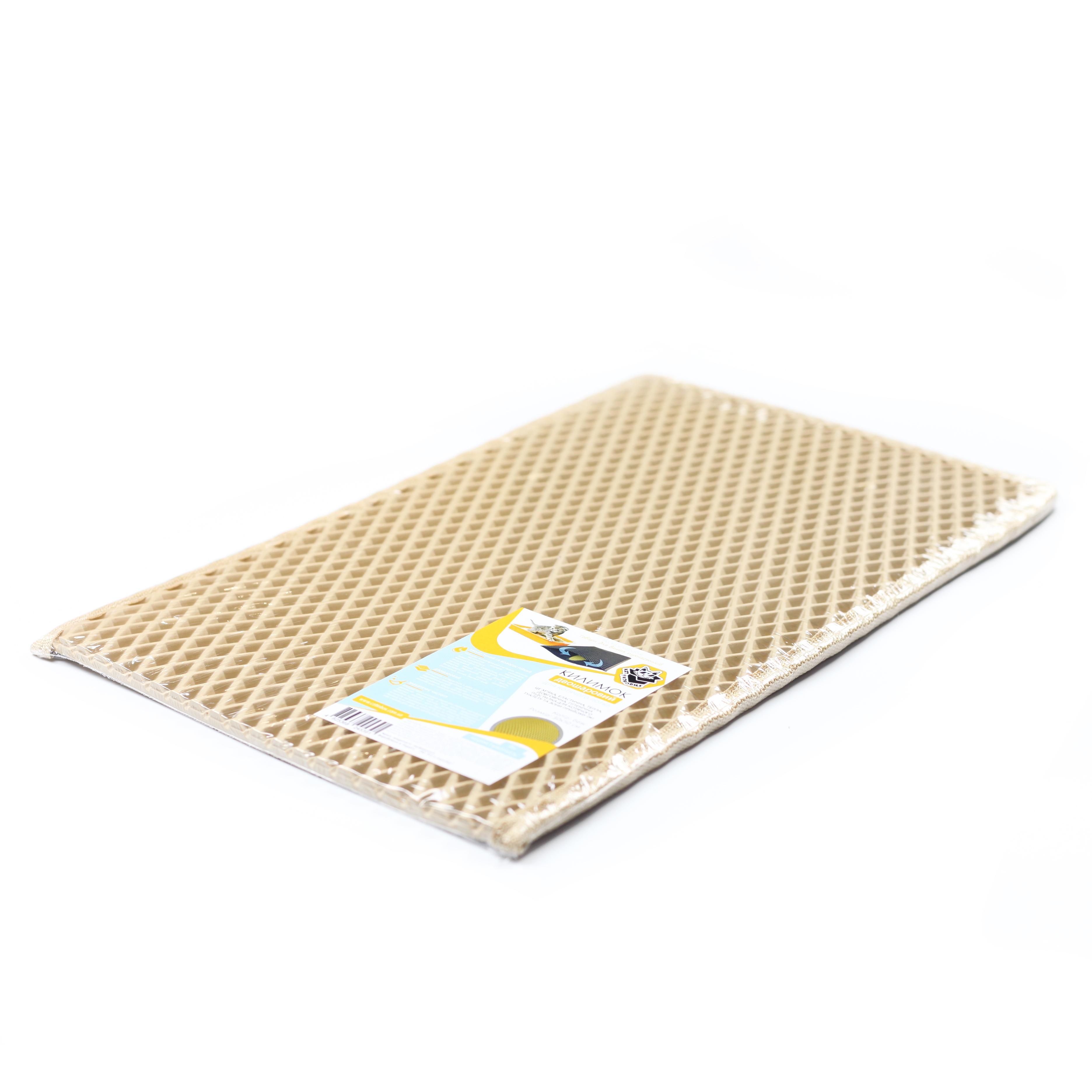 Коврик двухслойный Cat in Box для кошачьего лотка EVA 50x30 см Бежевый - фото 5 Коврик двухслойный Cat in Box для кошачьего лотка EVA 50x30 см Бежевый - фото 5
