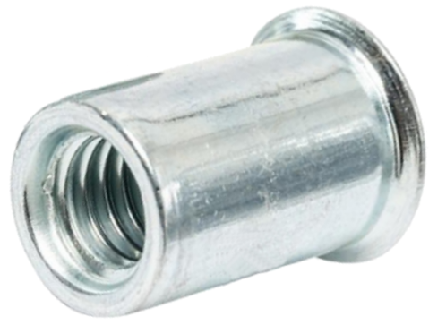 Гайка Steelfix клепальная RS М6 0,5-2,50 открытая з зменшеною потайною головкою 50 шт. (052788)