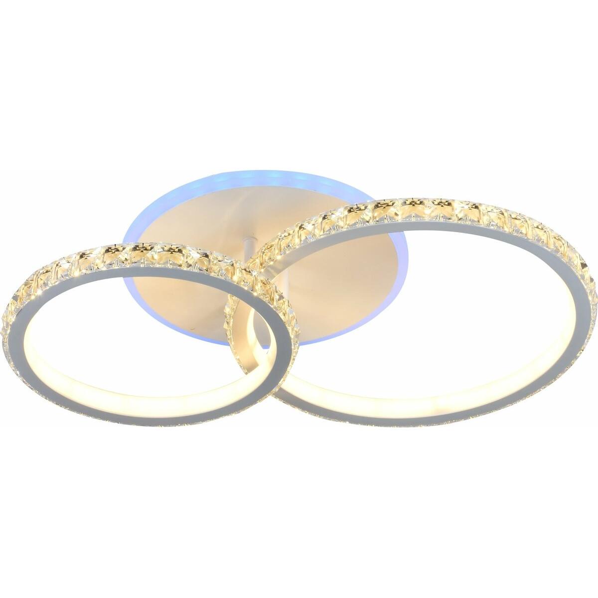 Люстра Sirius DK5864/2 WH RGB 116W + 6.5W (371951)