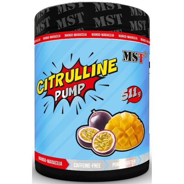 Цитрулин для спорта MST Nutrition Citrulline Pump 511 г 74 порции Манго Маракуйя (000023638)
