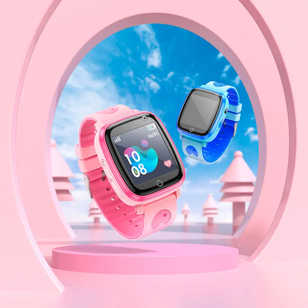 Смарт-годинник дитячий Hoco Y100 Children Watch With Call Function Pink - фото 3