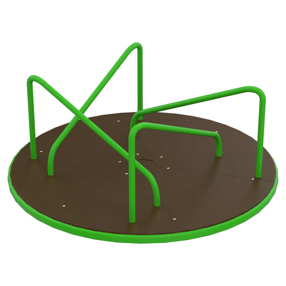 Карусель для дитячого майданчика Kidigo Лабіринт 180х180х70 см Зелений (1419112827)